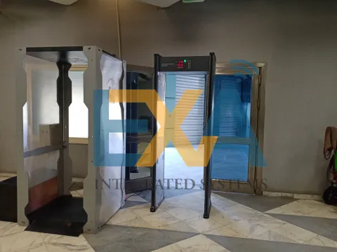 مشروع بوابات كشف المعادن مركز ثقافة الجيزة من مشروعات إكسا