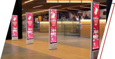 بوابات انذار الملابس للمحلات eas anti-theft gates