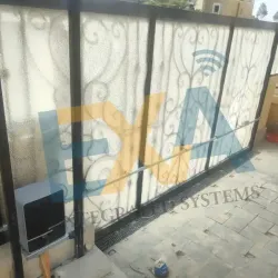 تركيب موتور سحاب منزلق من مشروعات شركة اكسا