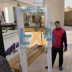 مشروع بوابات كشف المعادن بيتا مول من مشروعات إكسا